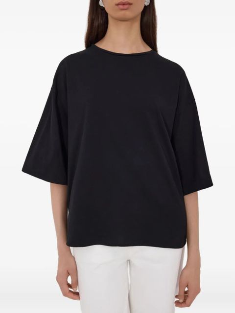 LouLou de Saison Osis drop-shoulder T-shirt - Black
