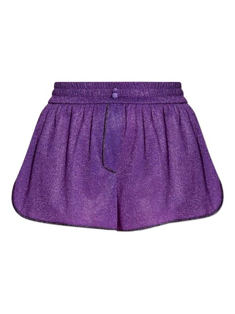 Oséree Lumière lurex shorts - Purple - zdjęcie produktu nr 1