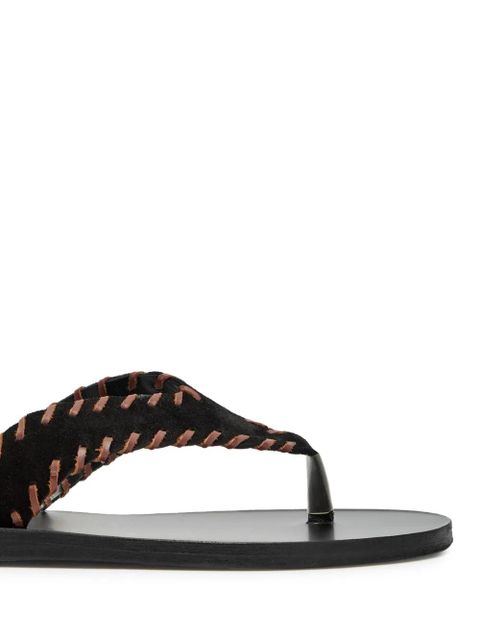 Ancient Greek Sandals braided strap sandals - Black - zdjęcie produktu nr 2