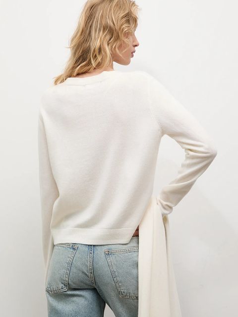 Answear.LAB kardigan z wełny merino z szalem damski kolor beżowy lekki