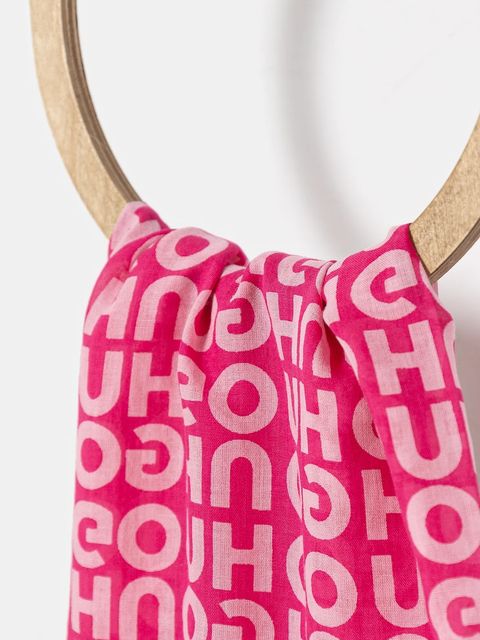 HUGO szal bawełniany - zdjęcie produktu nr 2