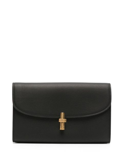 The Row Sofia Continental leather wallet - Black