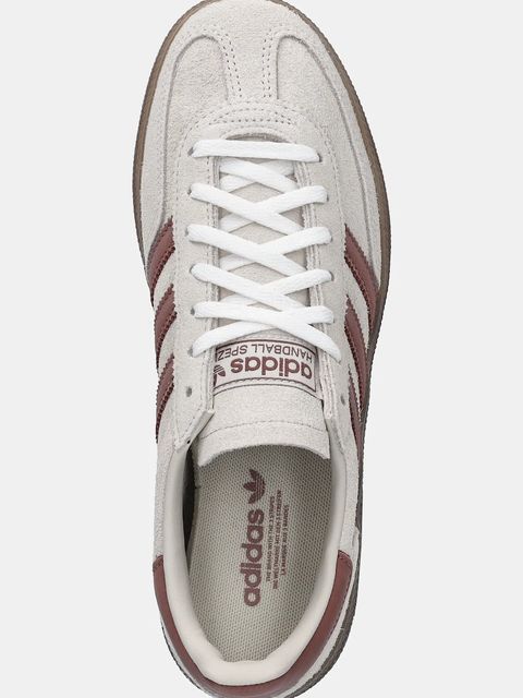 adidas Originals sneakersy zamszowe Handball Spezial damskie kolor szary IH1510