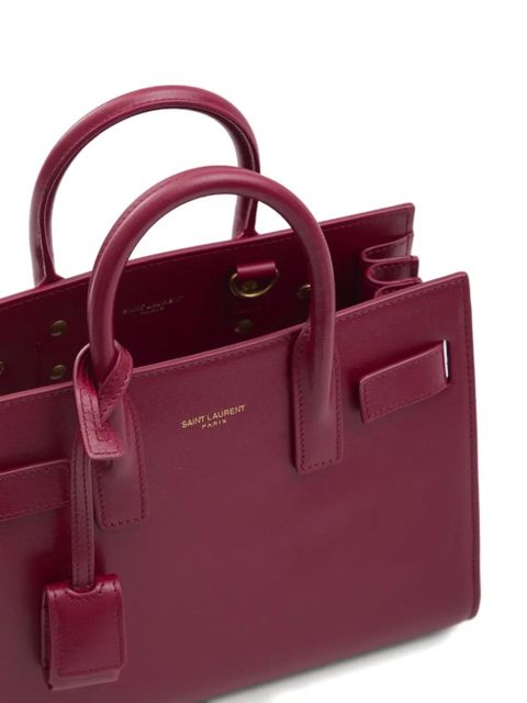 Saint Laurent small Sac De Jour tote bag - Red