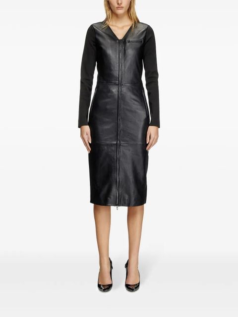 Diesel L-Ola midi dress - Black