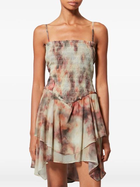MARANT ÉTOILE Anka mini dress - Neutrals