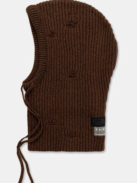 MM6 Maison Margiela kominiarka z dodatkiem wełny - zdjęcie produktu nr 1