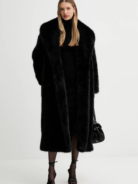 Elisabetta Franchi sukienka kolor czarny mini dopasowana AM07B56E2