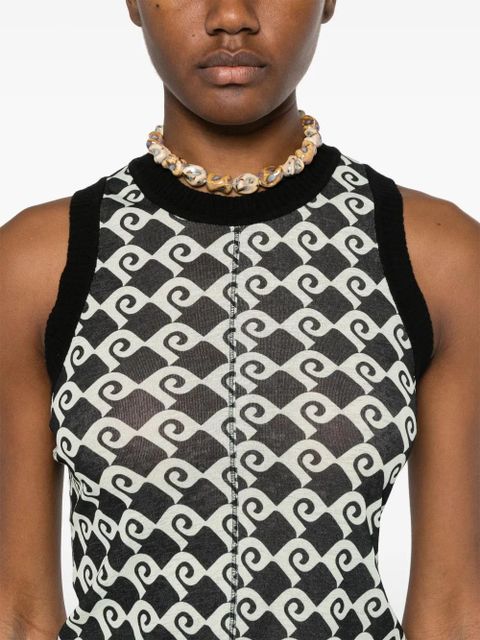 Nanushka Denalie tank top - Green