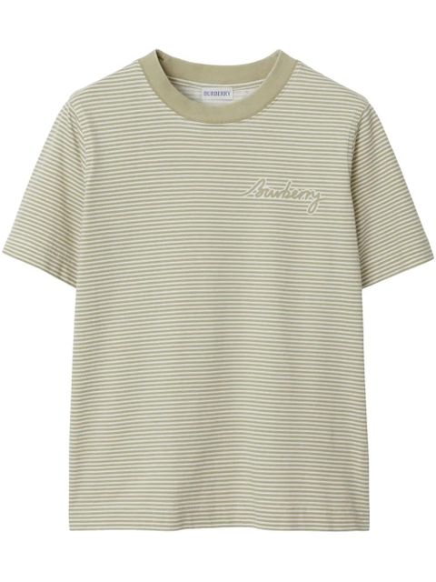 Burberry Striped T-shirt - Neutrals - zdjęcie produktu nr 1