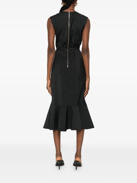 FENDI wool-blend dress - Black