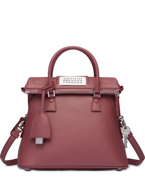 Maison Margiela mini 5AC Classique top-handle zipped shoulder bag - Pink - zdjęcie produktu nr 1