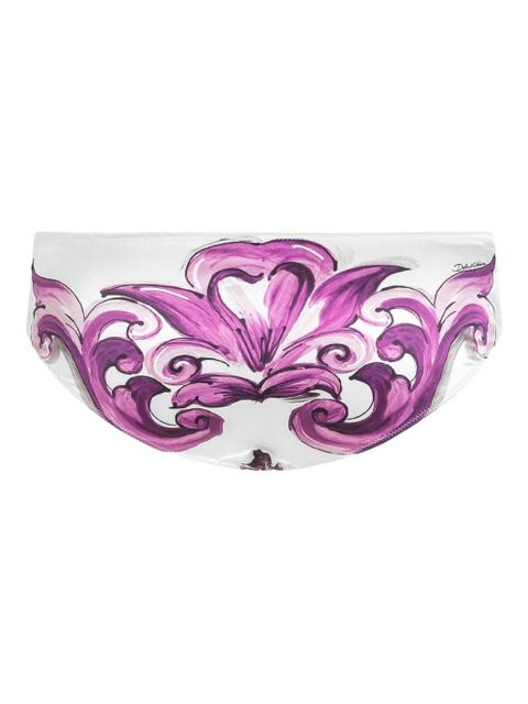 Dolce & Gabbana printed briefs - White - zdjęcie produktu nr 2