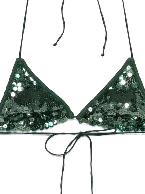 Oséree Marylin sequinned bikini - Green - zdjęcie produktu nr 2