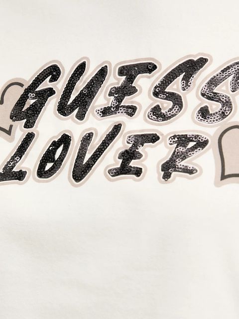 Guess t-shirt FOSCA damski kolor beżowy V5BI06 J1314