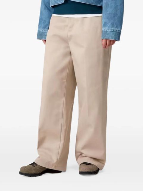 Carhartt WIP Omak logo-patch trousers - Neutrals - zdjęcie produktu nr 2