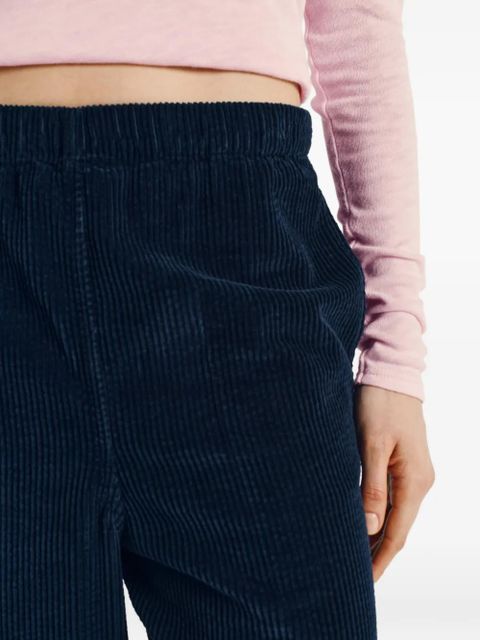 American Vintage Padow corduroy straight trousers - Blue