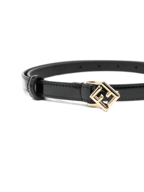 FENDI FF-buckle belt - Black - zdjęcie produktu nr 2