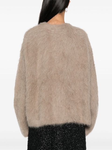 TOTEME brushed-finish sweater - Neutrals