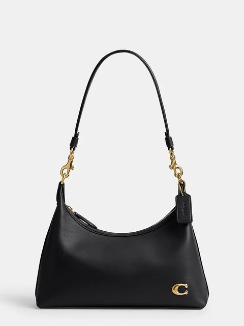 Coach torebka skórzana Juliet kolor czarny CW640 - zdjęcie produktu nr 1