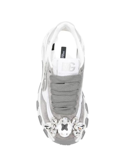 Dolce & Gabbana logo embellishment sneakers - White