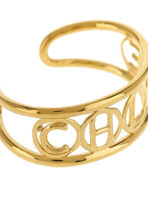Chloé Script gold-tone bangle