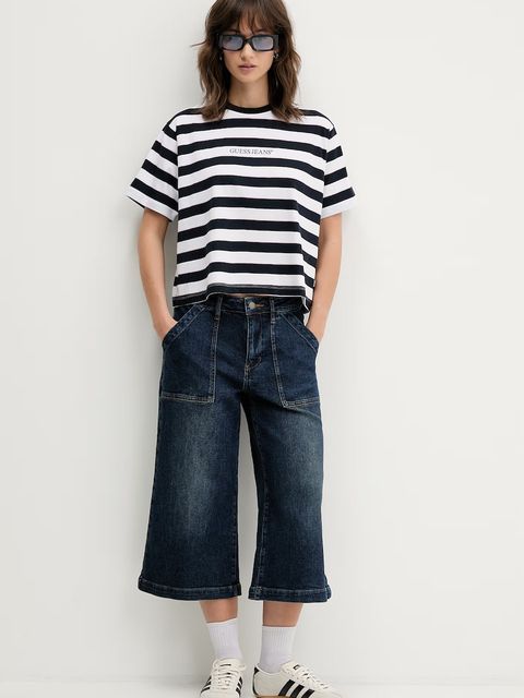 Guess Jeans t-shirt bawełniany - zdjęcie produktu nr 1