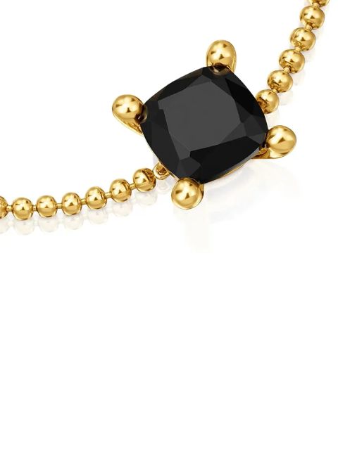 Tous bransoletka ze srebra pokrytego złotem Color Black 1004235300