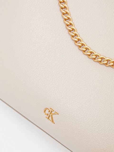 Calvin Klein torebka kolor beżowy LV04F3205G