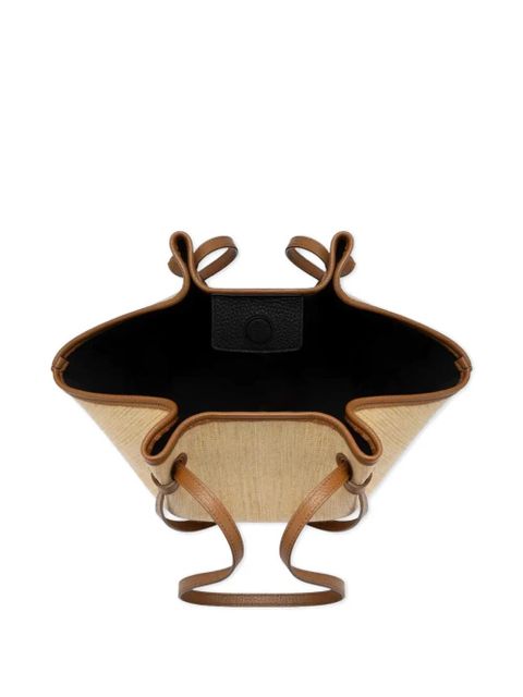 Yuzefi Mochi woven shoulder bag - Neutrals