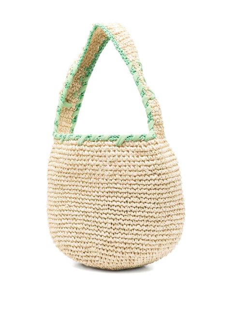 Marni small Nassa woven shoulder bag - Neutrals
