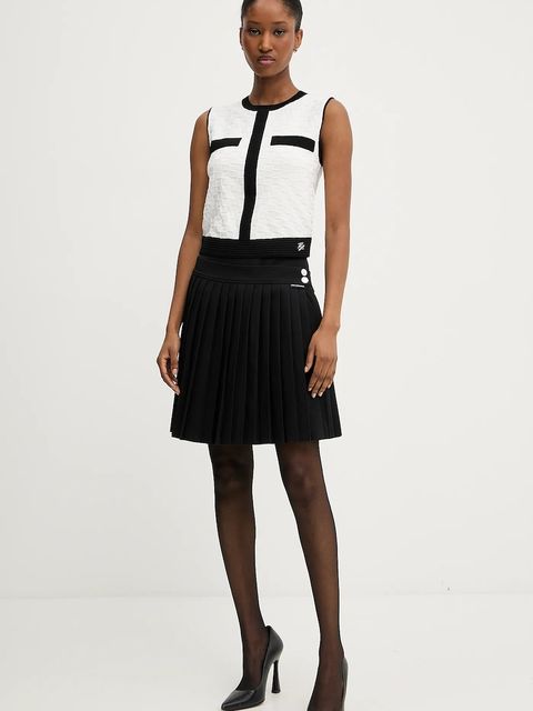 Karl Lagerfeld kamizelka damski kolor biały A3W18020 - zdjęcie produktu nr 2