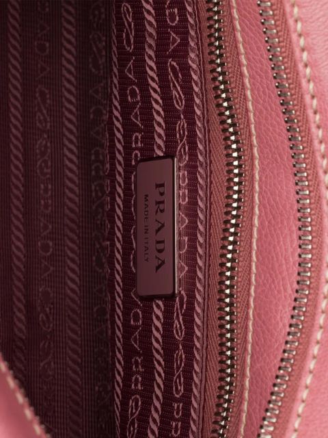 Prada medium leather tote bag - Pink