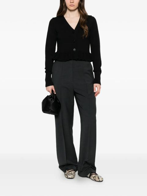 Cecilie Bahnsen Prisca ruffled cardigan - Black - zdjęcie produktu nr 2