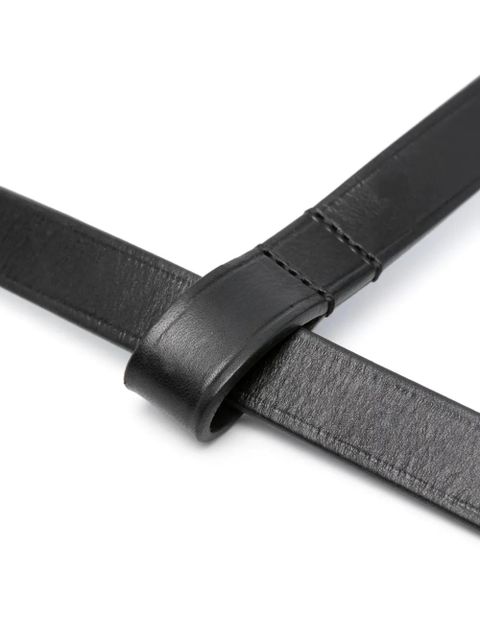 ISABEL MARANT Kirka leather belt - Black - zdjęcie produktu nr 2