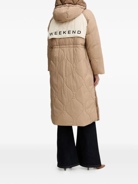 Weekend Max Mara reversible quilted coat - Brown