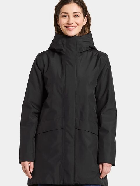 Didriksons kurtka CAJSA kolor czarny zimowa 505938 - zdjęcie produktu nr 1