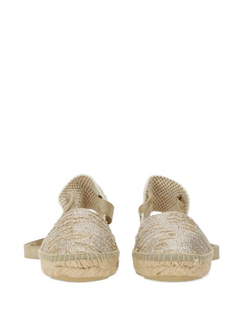 Manebi Valenciana tie-fastening espadrilles - Neutrals