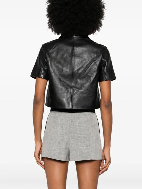 Maje leather jacket - Black