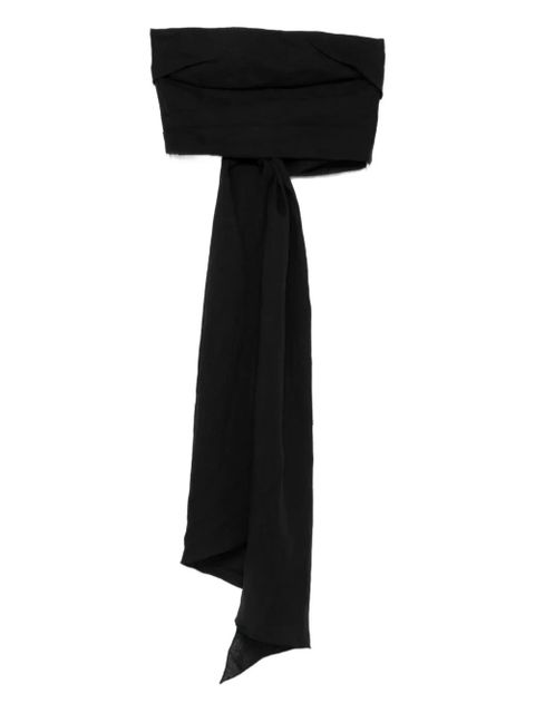 Johanna Ortiz Cassia crop top - Black - zdjęcie produktu nr 1