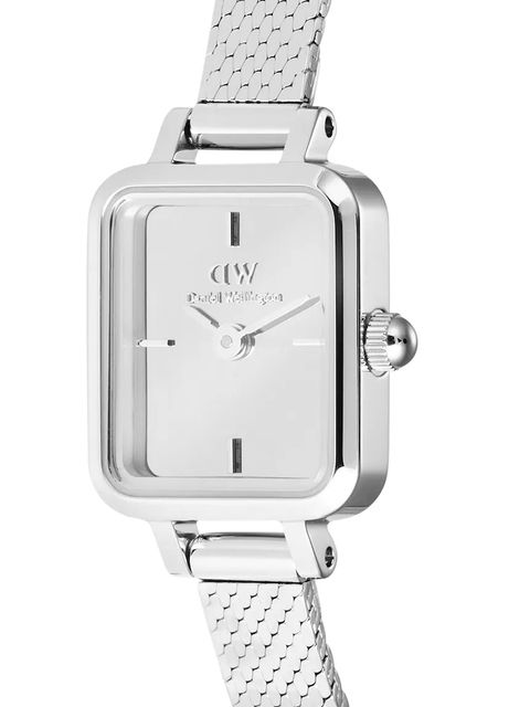 Daniel Wellington zegarek damski kolor srebrny DW00100800