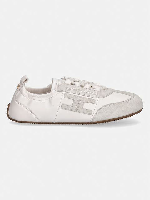 Elisabetta Franchi sneakersy skórzane - zdjęcie produktu nr 1