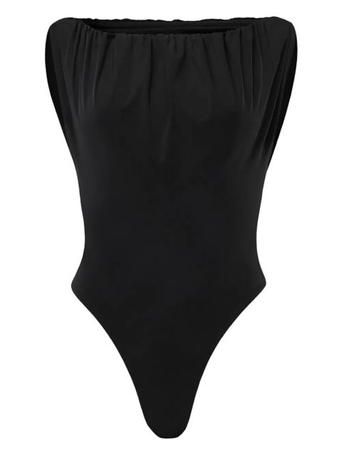 Jacquemus The Drapeado swimsuit - Black - zdjęcie produktu nr 1