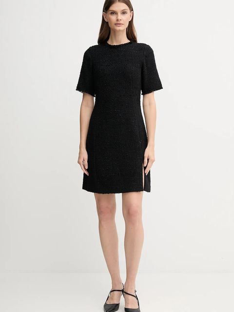 Joop! sukienka kolor czarny mini prosta 30048585 - zdjęcie produktu nr 2