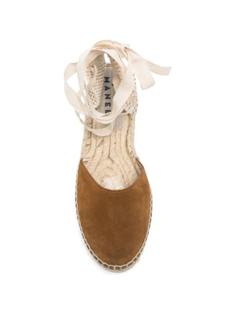 Manebi suede espadrilles - Brown