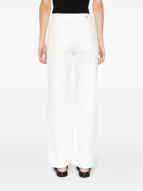 Chloé low-rise flared jeans - White