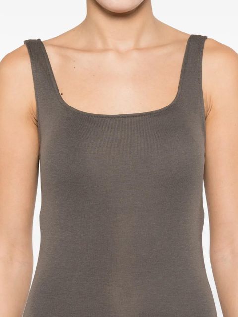 Eleh square neck dress - Grey