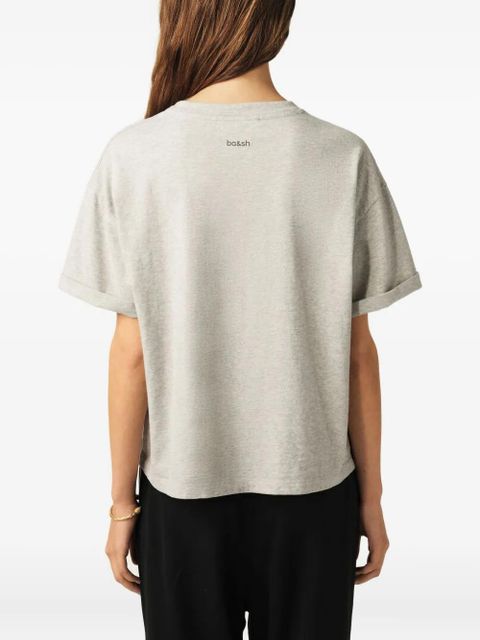 Ba&Sh rolled-sleeve boxy top - Grey - zdjęcie produktu nr 2