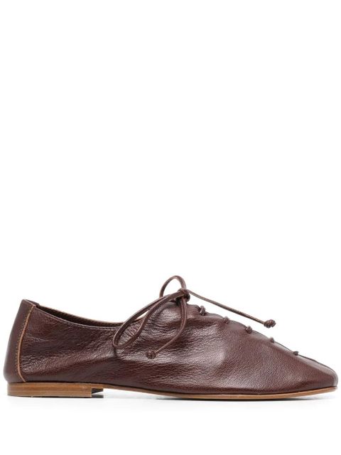 Hereu Plegada leather Derby shoes - Brown - zdjęcie produktu nr 1