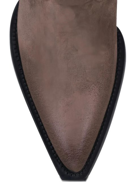 Golden Goose Debbie suede boots - Brown